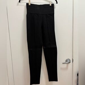 Zara black high waisted legging